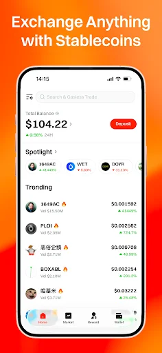 I-download ang UXUY Wallet: Gasless na Crypto Wallet para sa Pinoy - Screenshot 7