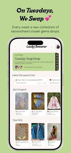 I-download ang Lucky Sweater – Ang Pinakamahusay na Swap App - Screenshot 2