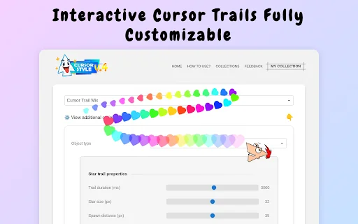 I-download ang Cursor Style para sa Chrome – Custom Mouse Cursors - Screenshot 2