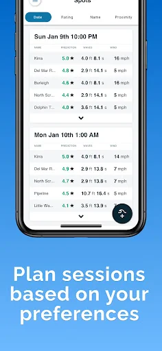 I-download ang Lazy Surfer: Personalized Surf Forecast App - Screenshot 4