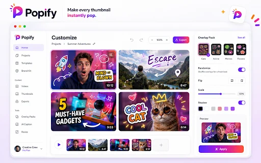 Popify YouTube: Gawing Mas Masaya ang Thumbnails – Download - Screenshot 3