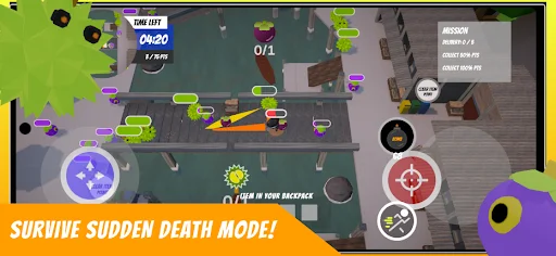I-download ang FruitZ Cat Zombie Shooter Game – Libreng Action Laro - Screenshot 6